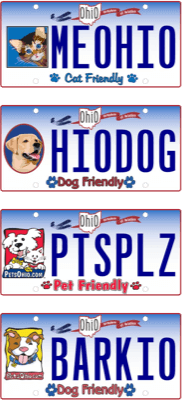 Pet License Plates